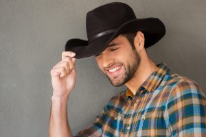 young man smiling white teeth