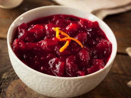 cranberry sauce