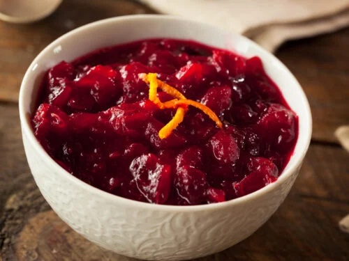 cranberry sauce 